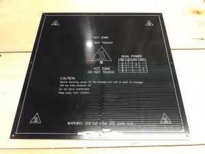 Θερμαινόμενο τραπέζι εκτύπωσης αλουμινίου MK3 PCB Heatbed 300x300