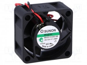 SUNON Cooling Fan 40x40x20 12V 18.3m3/h