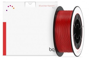 bq PLA 1.75mm Ruby Red 1kg